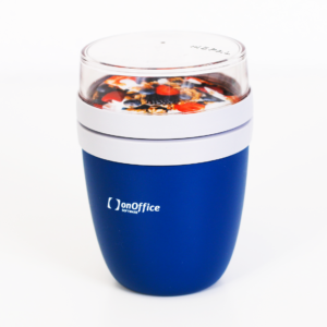 Lunch Pot mit onOffice Logo